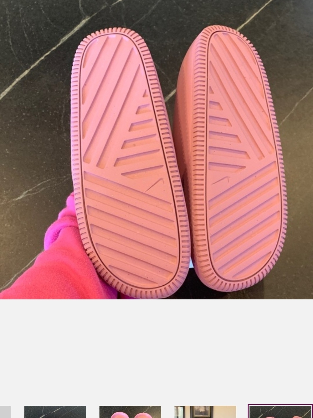 Nike Calm Flip Flop in Elemental Pink - Picture 2 of 7